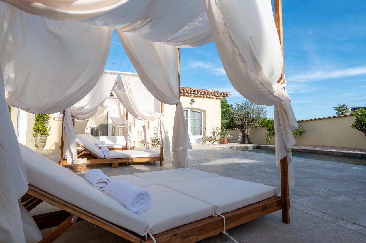 La Bastide Du Rocher Boutique Hotel & Spa 罗克布伦河畔阿尔让 外观 照片