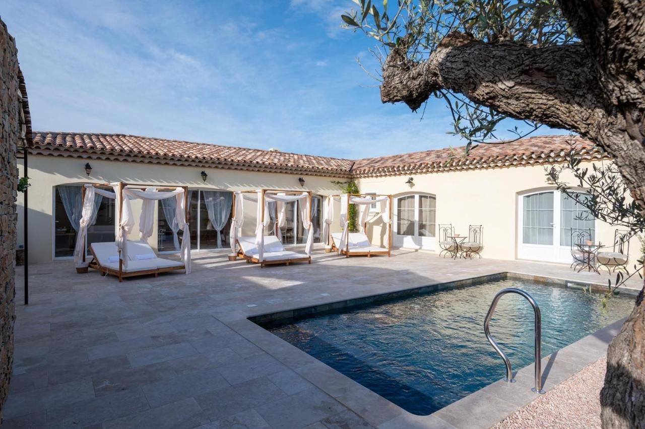 La Bastide Du Rocher Boutique Hotel & Spa 罗克布伦河畔阿尔让 外观 照片